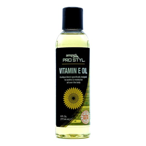 Ampro Pro Styl Vitamin E Oil Dry Hair and Skin Helps Revive Tired Damaged