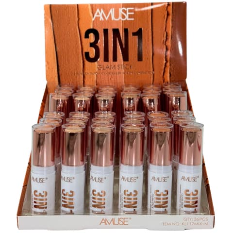 (36-pack) Amuse 3 In 1 Foundation Stick