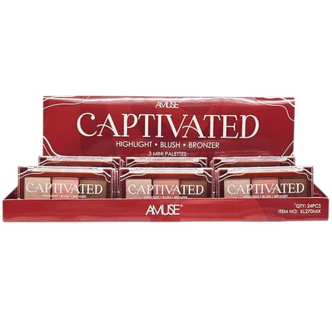 (24-pack) Amuse Captivated Travel Palette