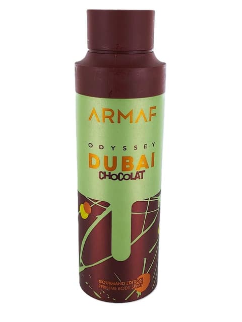 Armaf Odyssey Dubai Chocolat For Men Body Spray 6.8 oz