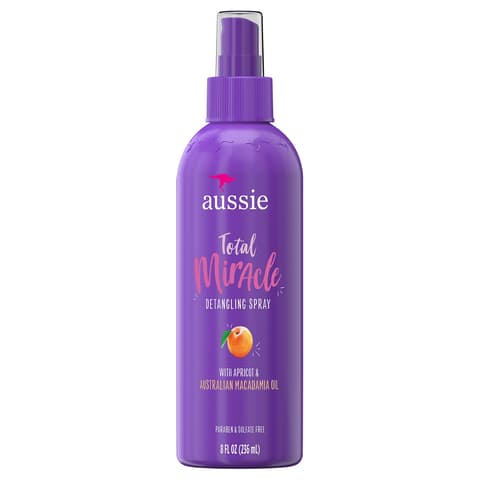 Aussie Hair Care Miracle Detangling With Apricot Macadamia Oil 8 Fl Oz