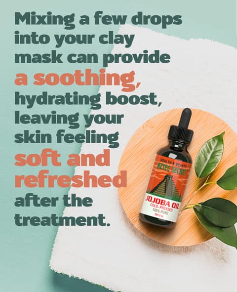 Aztec Secret 100% Pure Jojoba Oil Deep Hair Skin Moisturizer Cold Pressed and
