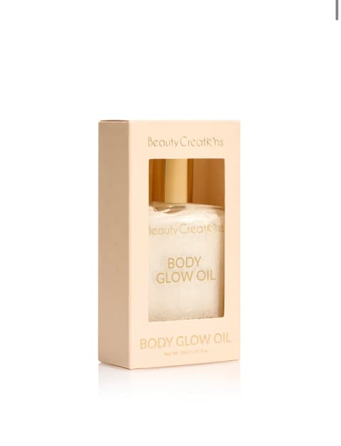 (12-pack) body glow oil (BODY GLOW - CHAMPAGNE)
