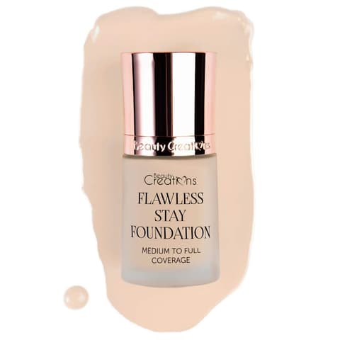 (12-pack) Beauty Creations Flawless Foundations Assorted