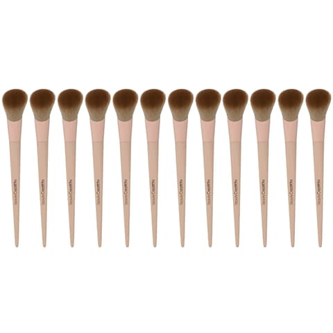(12-pack) Beauty Creations Pretty Pressed Precision Powder Brush