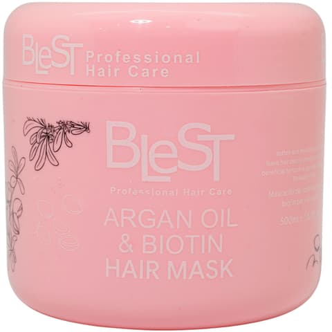 (6-pack) Argan Oil & Biotin Hair Mask for Damaged Hair by TASTE OF GLAM