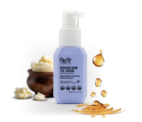 (12-pack) Blest Keratin Hair Oil Serum