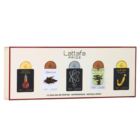 [Mini Set] Mini Set Lattafa Pride 02 5 X U United Arab Emir. 30pcs Bybox EDP 20 ml