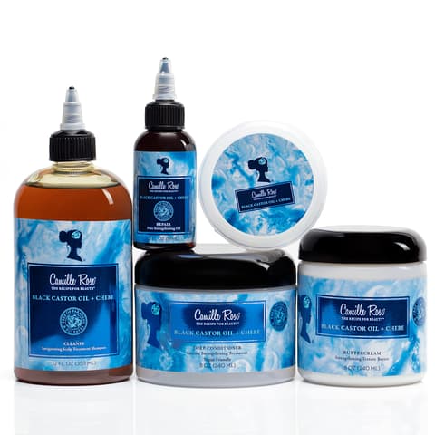 Camille Rose Black Castor Oil + Chebe Pure Strengthening Hair Oil Nourishing