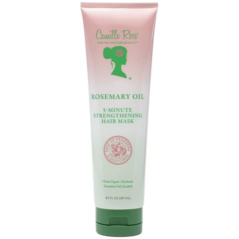Camille Rose Rosemary Oil 5 Minute Deep Strengthening Hair Mask and Conditioner