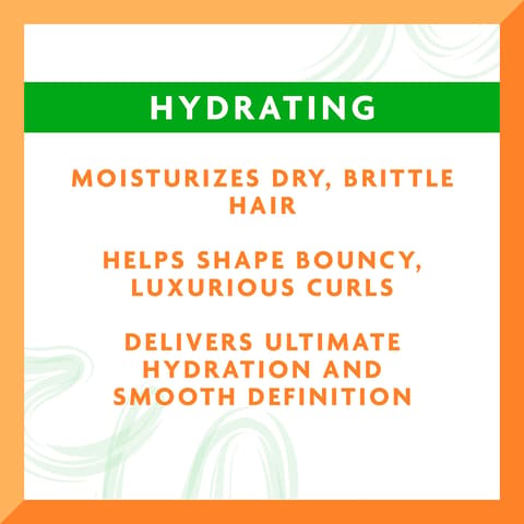 Cantu Avocado Silicone Free Hydrating Curling Hair Styling Cream With Shea