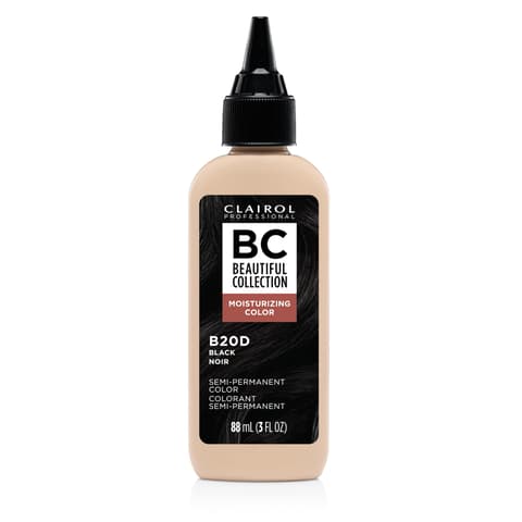 Clairol Professional Beautiful Collection Hair Color 20d Black . Packaging May