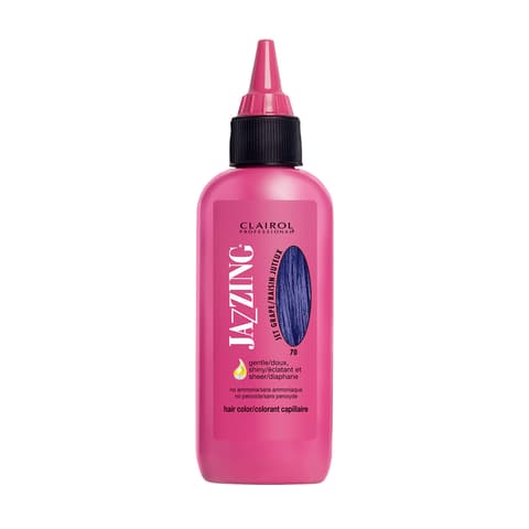 Clairol Professional Jazzing Semi Permanent Hair Color No.70 Jet Grape . 3 oz