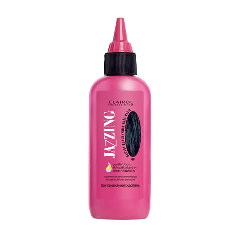 Clairol Professional Jazzing Semi Permanent Hair Color No.99 Bluest Black . 3 oz