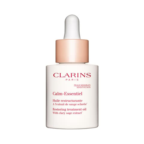 Clarins Calm Essentiel Restoring Treatment Oil With Clary Sage Extract