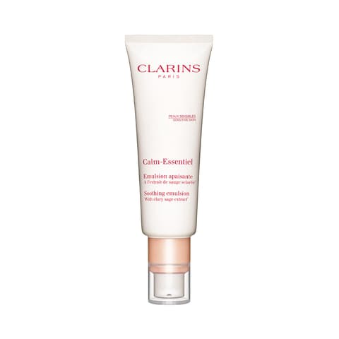 Clarins Calm Essentiel Soothing Emulsion With Clary Sage Extract Sensitive Skin