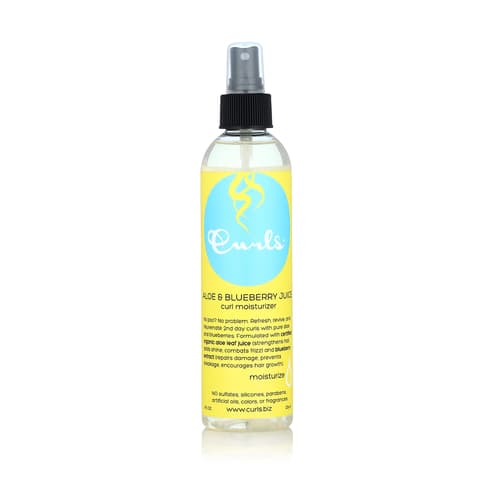 Curls Aloe Blueberry Juice Curl Moisturizer Curl Refresher for Curly Hair With