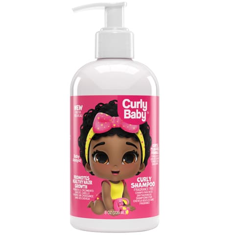 Curlybaby Curly Shampoo Tear Free Dermatologist Tested Hypoallergenic Free Baby