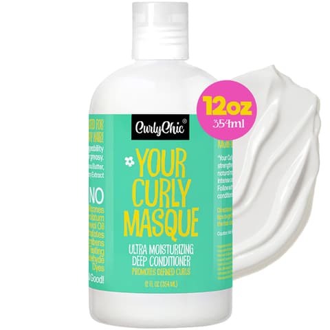 Curlychic Your Curly Masque Ultra Moisturizing Deep Conditioner for Curly Kinky