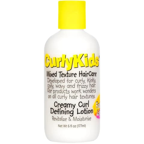 Curlykids Curl Defining Lotion Lightweight Creamy Hair Lotion for Frizz Free