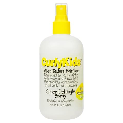 Curlykids Super Detangling 12 Fluid Ounces Hair Conditioner or Detangling for