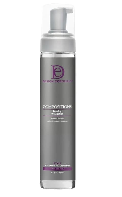 Design Essentials Compositions Foaming Wrap Lotion for All Hair Types. Create (Set)