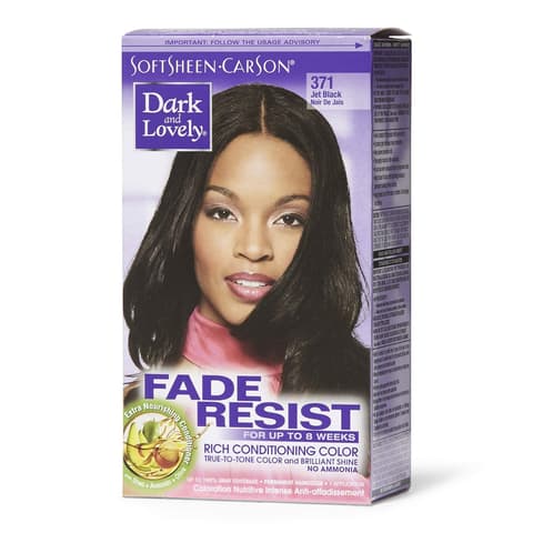 Dark Lovely Color #371 Jet Black 1 Count