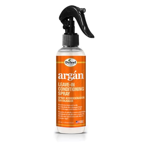 Difeel Argan Oil Leave In Conditioner Hair for Dry Frizzy Hair Deep Hydration