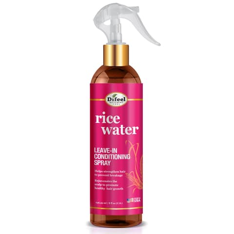 Difeel Rice Water Leave In Conditioning . Leave In Conditioner for Dry Damaged