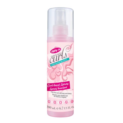 Dippity Do Girls With Curls de Frizz Curl Boost Light 3 In 1 Hair for