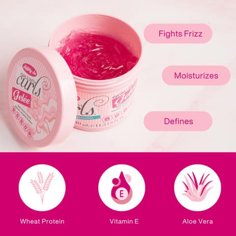 Dippity Do Girls With Curls Light Hold Gelee Shape Smooth Separate Curls