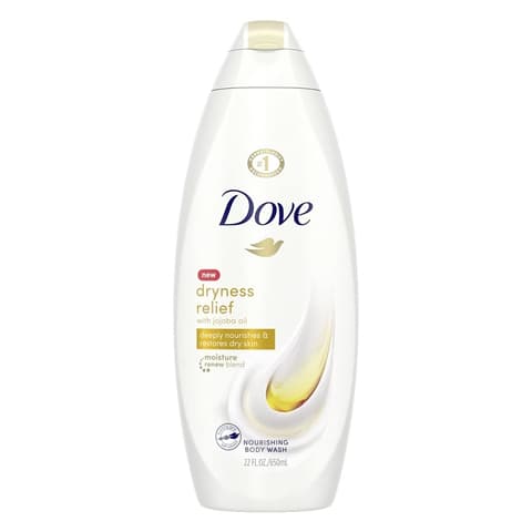 Dove Nourishing Body Wash Dryness Relief With Jojoba Oil Pack of 2