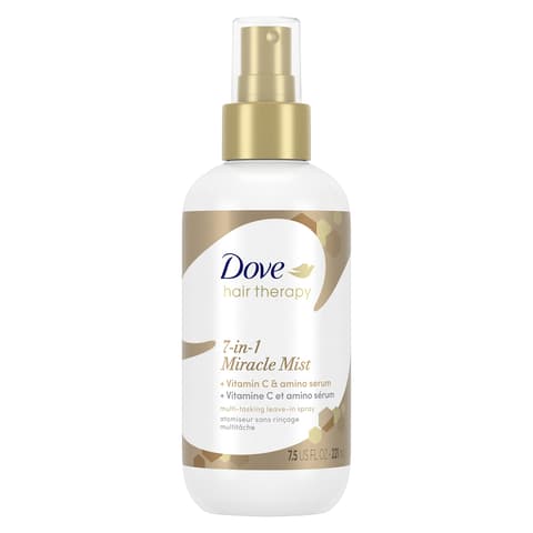Dove Hair Therapy 7 In 1 Hairspray for Visibly Damaged Hair Miracle Mist +