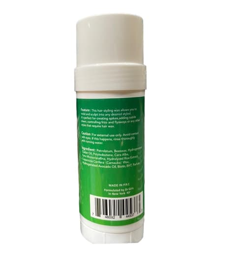 Dr.girls Rice Water Extra Mega Hold Hair Beeswax Stick / 60g 2.11 oz