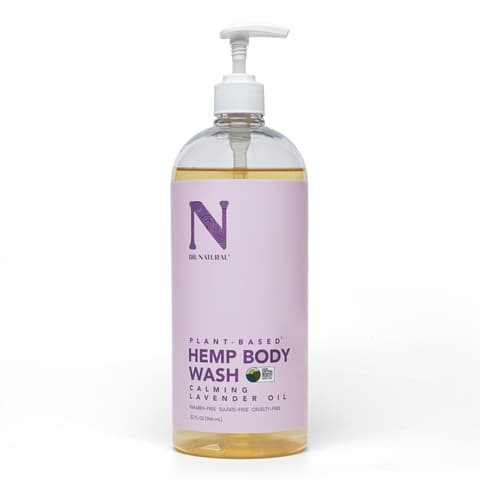 Dr. Natural Hemp Body Wash Natural for Sensitive Skin Moisturizing Anti Aging