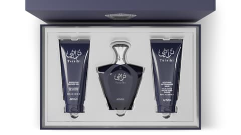 AFNAN TURATHI BLUE M 3PCSET U 3.0 *EDP* SPRAY / 3.4 S.GEL / 5.0 A.S *DISPLAY BOX* *x* **SHOW SPECIAL** (Set)