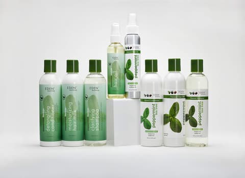 Eden Bodyworks Peppermint Tea Tress Hair Milk Conditioner for Dry Curly or