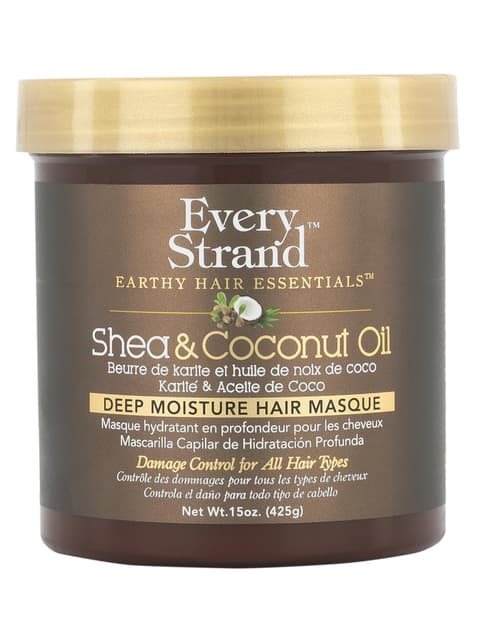 Every Strand Shea and Coconut Oil Deep Hair Masque 15 oz