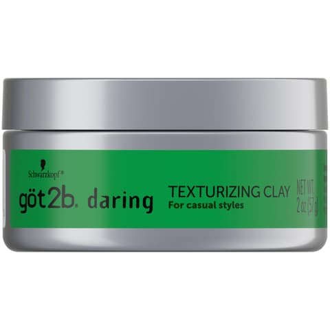 Got2b Daring Texturizing Clay 2 Fl Oz Matte Finish and High Hold Styling Hair