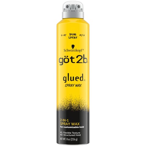Got2b Glued Wax With 2 In 1 Dual Nozzle 8 oz