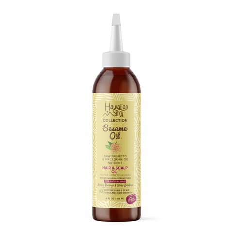 Hawaiian Silky Vegan Sesame Oil Nutrient Pure Oil With Saw Palmetto Macadamia
