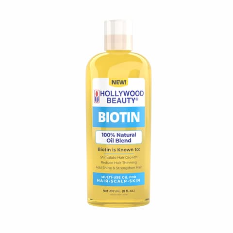 Hollywood Beauty Biotin Oil for Hair Scalp and Skin