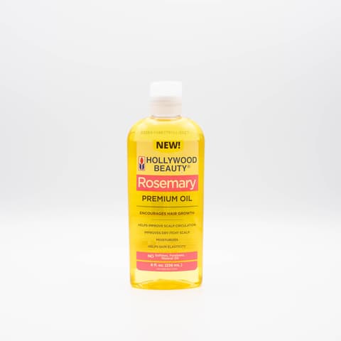 Hollywood Beauty Rosemary Oil for Hair Scalp Skin 8 Fl Oz Encourages Hair