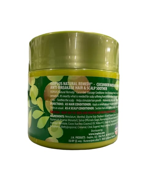 Isoplus Isoplus Natural Remedy Cucumber Massage Conditioner 3.75 oz