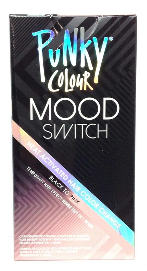 Punky Colour Black To Pink Mood Switch Heat Activated Hair Color Change