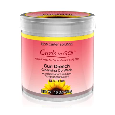 Jane Carter Solution Curl Drench Cleansing Co Wash Hydrating Nourishing Reduce