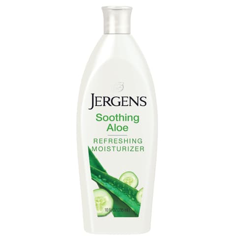Jergens Soothing Aloe Refreshing Moisturizer Aloe Vera Illuminating