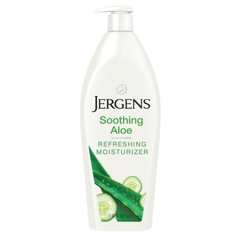 Jergens Soothing Aloe Body Lotion Aloe Vera Body and Hand Moisturizer