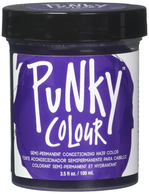 Jerome Russell Punky Colour Semi Permanent Conditioning Hair Color Plum 3.5 oz