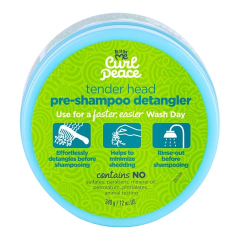 Just for Me Curl Peace Tender Head Detangling Treatment Rinses Away Knots Pre